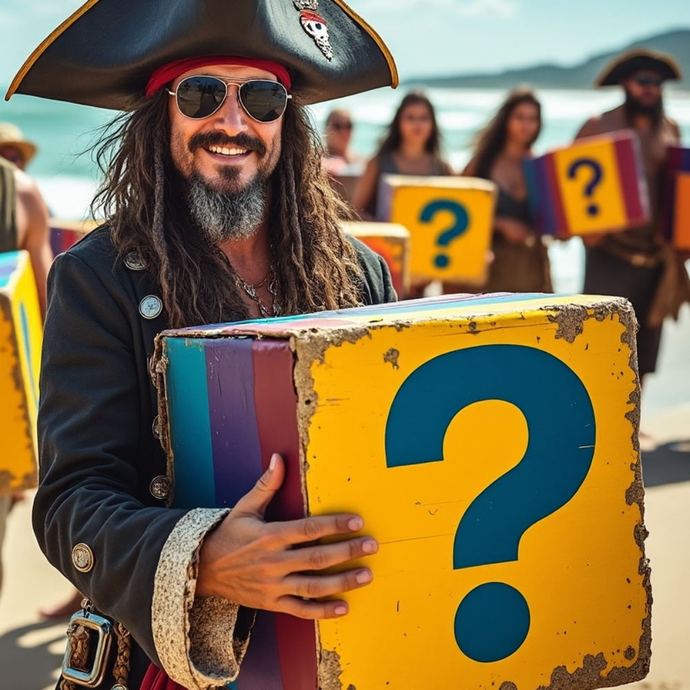 Mystery Storage Unit Treasure Box - Captain's Lost Bootyy!"